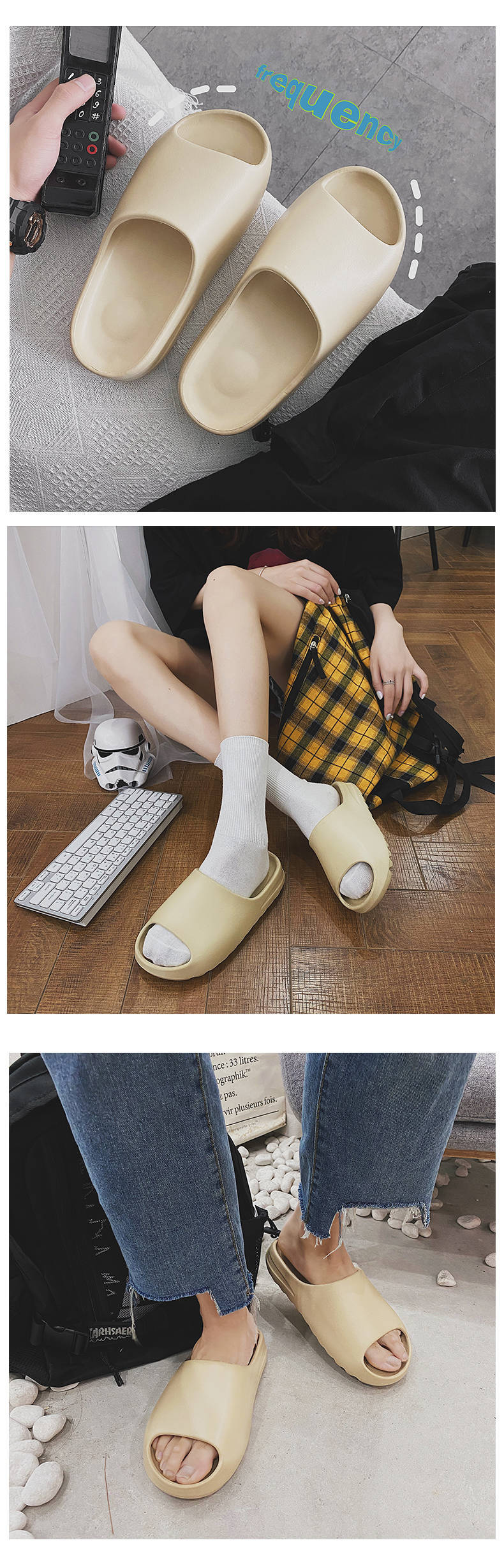 Summer Sandals And Slippers For Couples Beach Non-slip Sole_voghion.com