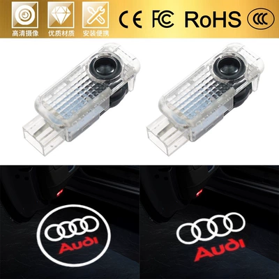 Suitable for Audi Welcome Light A6L A4L Q3 Q5 A5 Q7 A7 A3 Q5L Car Laser Projector Light