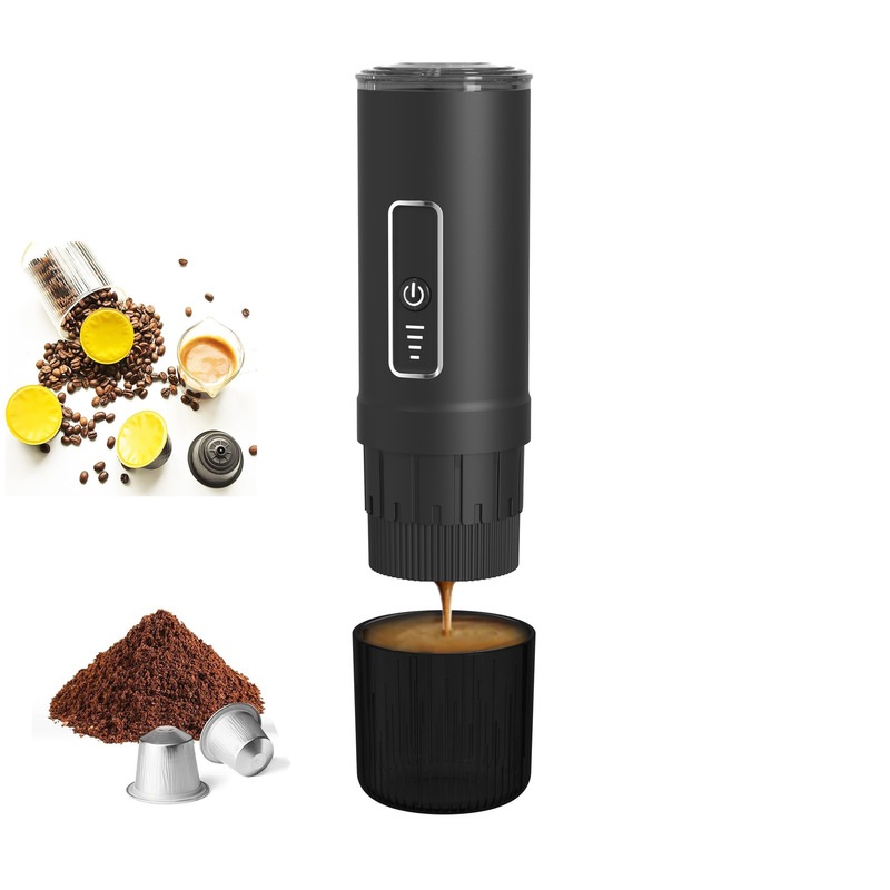 Three-In-One Multifunctional Electric Outdoor Home Office Portable Espresso Capsule Machine Compatible with Nestlé Nes Three-In-One Multifunctional Electric Outdoor Home Office Portable Espresso Capsule Machine Compatible with Nestlé Nes