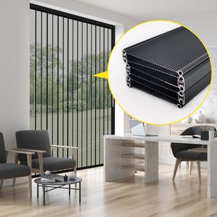 Customized Push-Pull Invisible Foldableing Screen Door King Kong Mesh Foldableing Invisible Screen Door Anti-Mosquito Anti-Theft Door Screen Door Wholesale