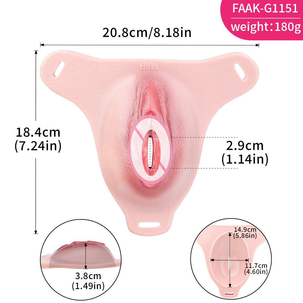 FAAK imitación de vestimenta de pantalones de labiana femenina, disfraz de pantalones de labiana, ropa de hombre, accesorios de mujer, ropa de mujer, sexo