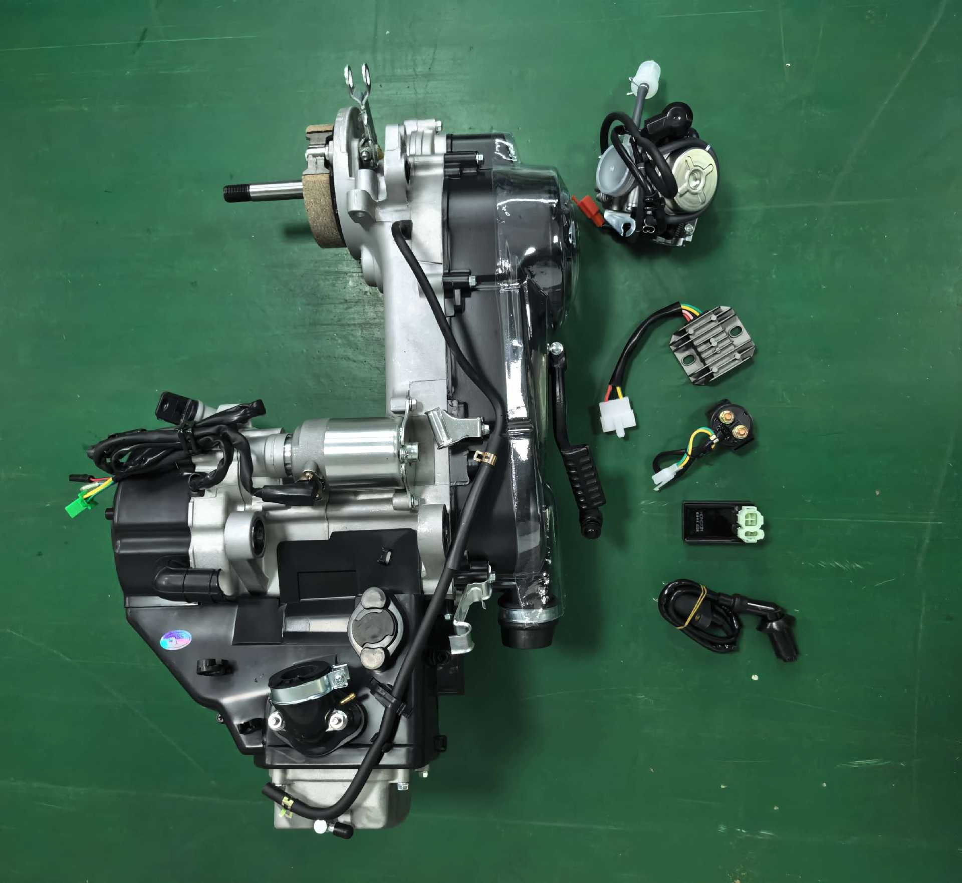 GY6 engine, 125 engine, 150 engine, short cylinder block engine, long cylinder block engine, engine assembly