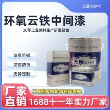 钢结构桥梁工程环氧云铁中间漆 防锈耐候工业涂料油漆金属防腐漆