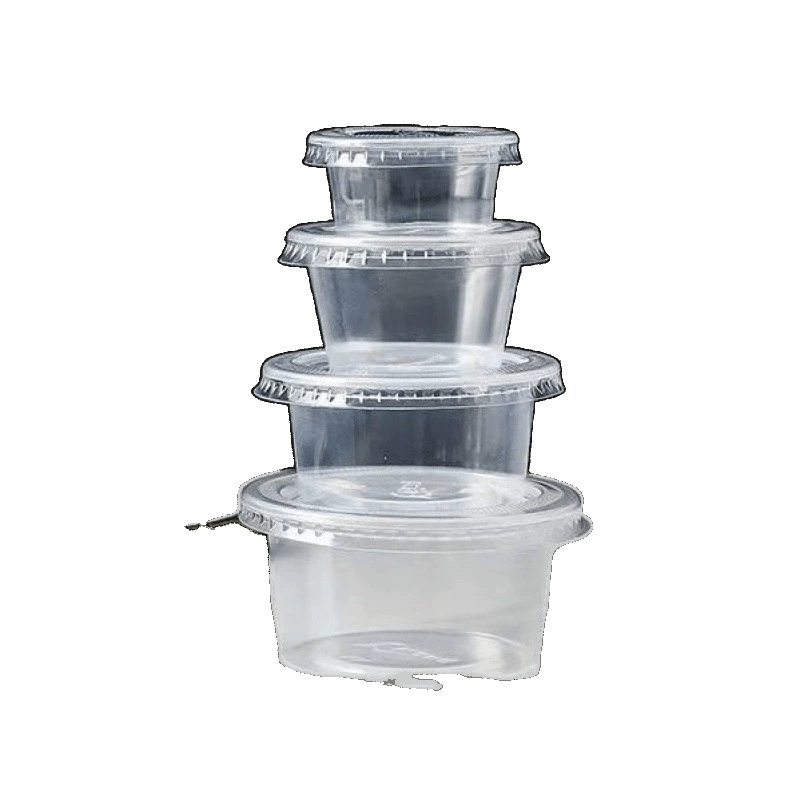 Pudding cup plastic disposable cup with a yogurt cup double -skinned turtle ice cream ice cream, dessert cup sauce cup