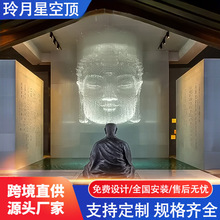 ���ƹ��˵��Ʒ�ͷ��״�컨���̳�logo�Ƶ�LED�⵼��ά���˵�ͶӰ