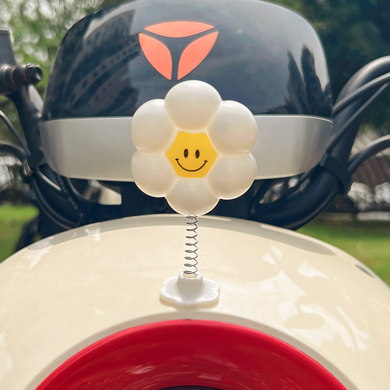 Electric Car – Diàndòngchē Auto Parts and Accessories - smiling-face-shaking-flower-white