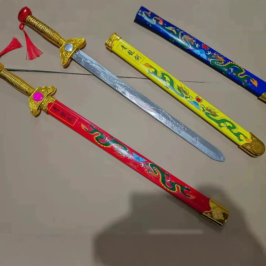 Оптовая пластиковая Qinglong меч — посеребренный меч гибкий меч