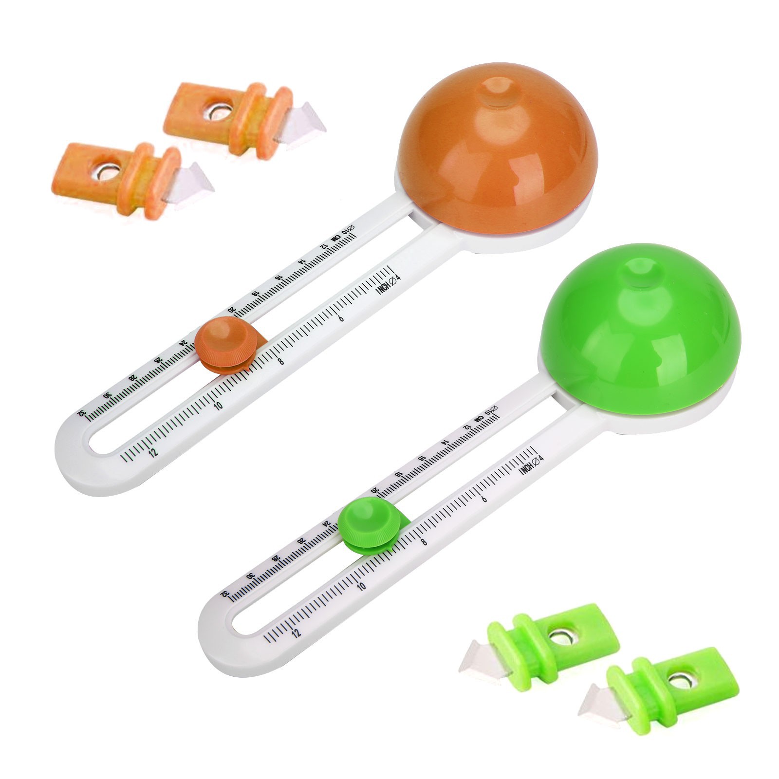 HOT 3 cabezas de corte redondo cortador de papel redondo suministros de oficina A4 cortador de papel redondo cortador redondo