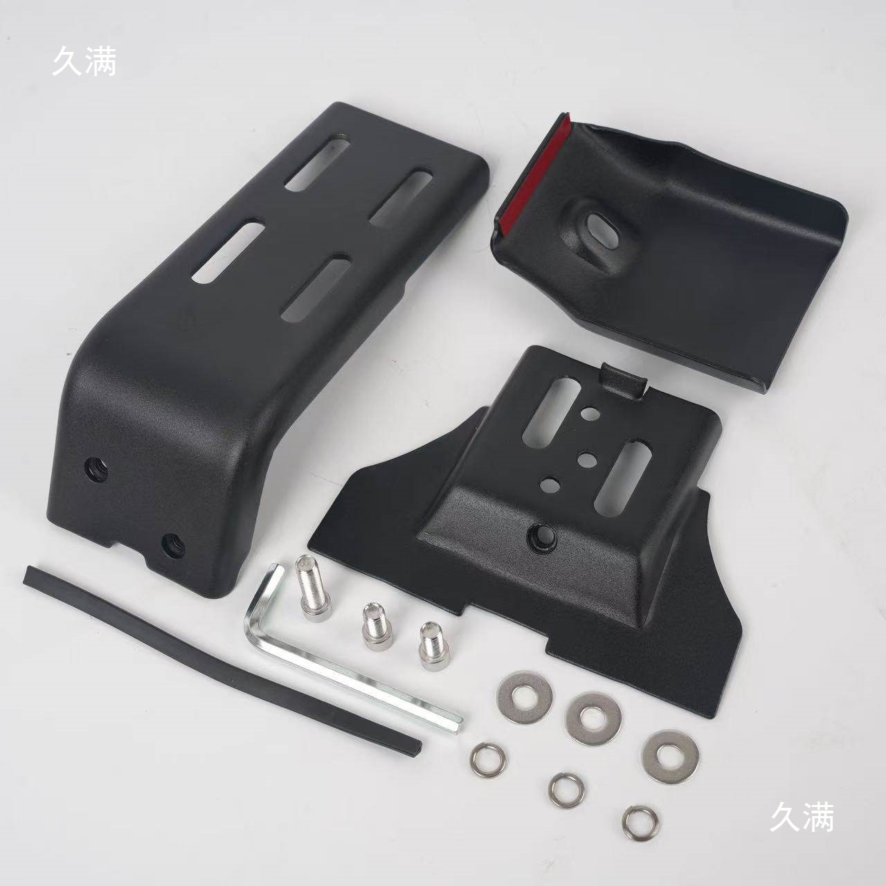 Roof rack rain gutter mounting bracket support foot for roof cargo rack