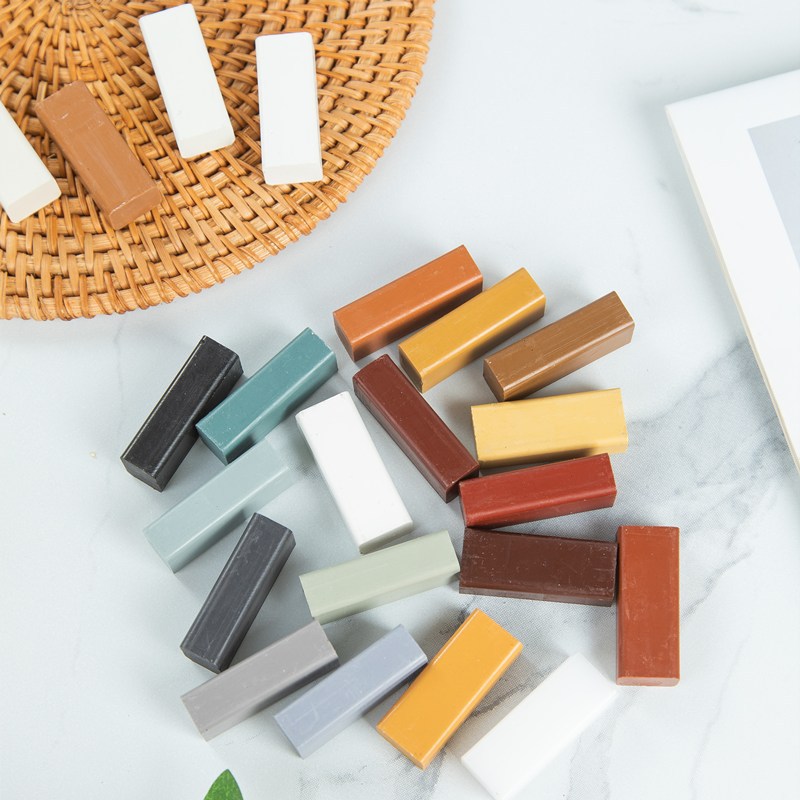 Wood Wax 家具修补超硬蜡块 木地板划痕填充修复蜡热熔蜡22色方块