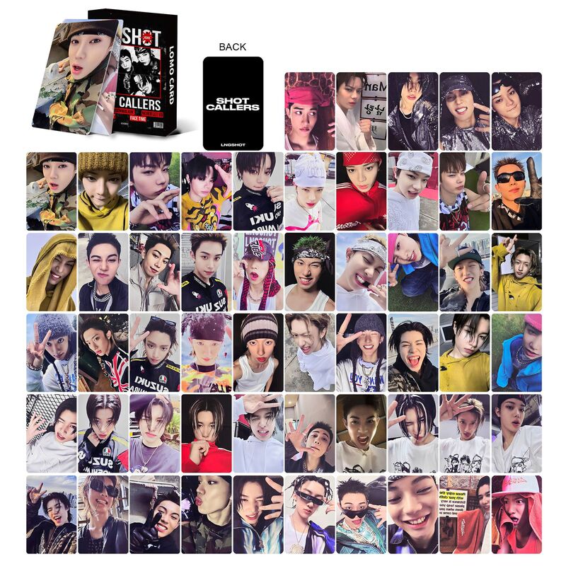 55 Park Jae-Beom's New Boy Group Lngshot Debut Album "Shot Callers" Lomo Cards