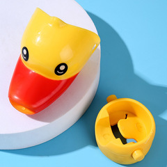 Faucet Swivel Extension Sprayer Wholesale Cartoon Home Bathroom Silicone Children Baby Handwashing Practice Extended Mouth