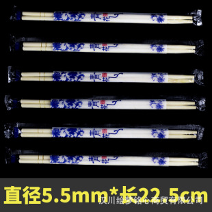 High-grade disposable chopsticks commercial independent packaging large quantities of chopsticks take-out home packaging sanitary wholesale bamboo chopsticks