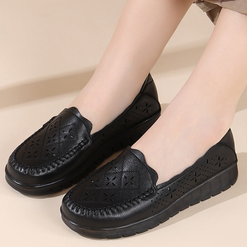 2025 zapatos al por mayor transfronterizos una agencia de comercio exterior al aire libre viajes al aire libre XiaoShan Tong estación independiente hueco zapatos de madre