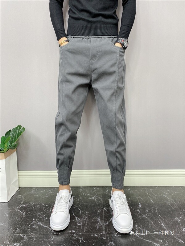 Trendy Casual Pants for Men, Spring and Autumn Versatile New Style Jogger Sweatpants, Popular Slim-Fit Tapered Cargo Pants for Men Trendy Casual Pants for Men, Spring and Autumn Versatile New Style Jogger Sweatpants, Popular Slim-Fit Tapered Cargo Pants for Men