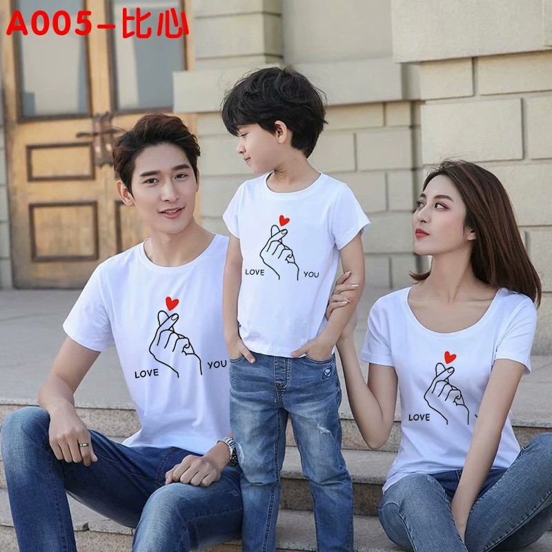 亲子装短袖T恤 (4)