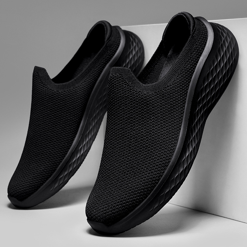 Foreign Trade Summer Breathable Closed-Toe Slippers For Men, Lightweight Men's Casual Shoes, Cross-Border_vogvips.com