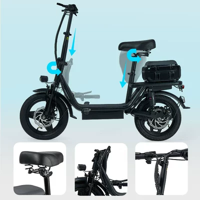 Qatlanan elektrik skuterlər | foldable electric scooter with