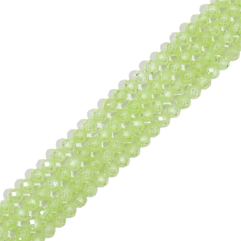 1 Jeu Cristal Artificiel Couleur Unie Perles display picture 14