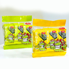 Star NBR Seaweed Sheets Original Grilled Flavor Individual Small Packaging 18g Bagged Snack Food Laver