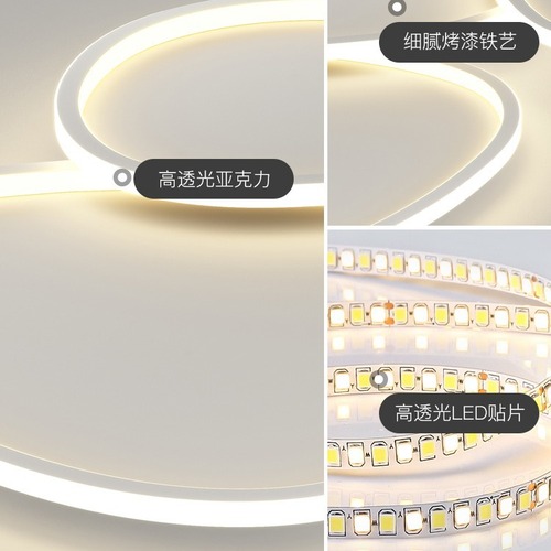 Living room main lamp Yunduo ceiling lamp Zhongshan lamp modern simple and atmospheric bedroom minimalist cream style chandelier package