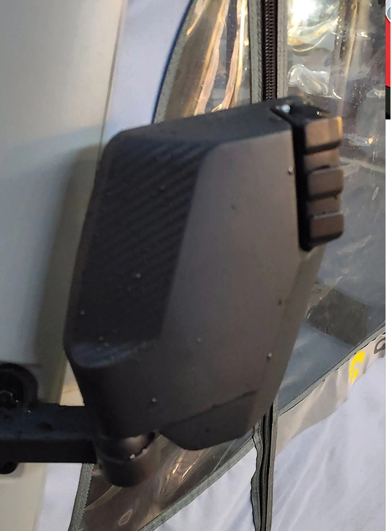 Wide-Angle Electric Tricycle Rearview Mirror Suitable for Zonglong Full-Cab and Half-Cab Vehicles, Convex High-Definition Reversing Mirror