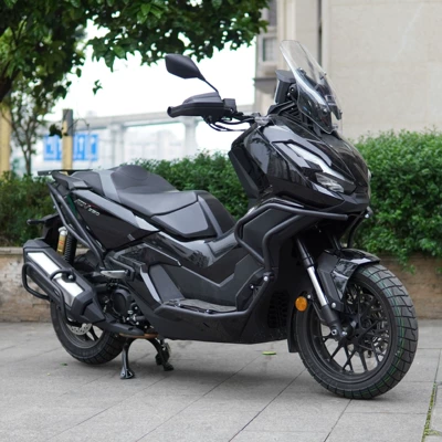 bumper accessories one-stop modification, Motorcycle bumper - black-reinforced-front-bumper-rear-bumper-exhaust-bumper