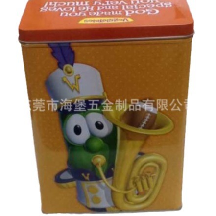 厂家直销马口铁长方罐,套装长方铁盒;圣诞节长方铁罐