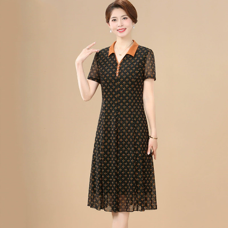 Летняя юбка 2025 года, больших размеров, для мам, утягивающая, скрывающая живот, длиной до колена/миди.