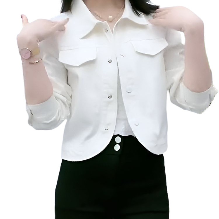 小个子短款外套女装2025秋季新款时尚洋气减龄长袖夹克上衣潮|undefined