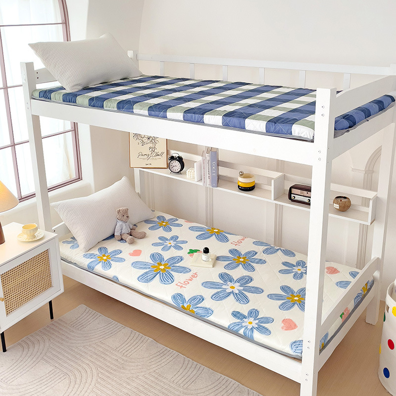 Student Dormitory Bunk Bed Single Mattress Double Thickeneded Bed Pad Foldableable Soft Pad 0.9/1.2/ 1.5m Student Dormitory Bunk Bed Single Mattress Double Thickeneded Bed Pad Foldableable Soft Pad 0.9/1.2/ 1.5m