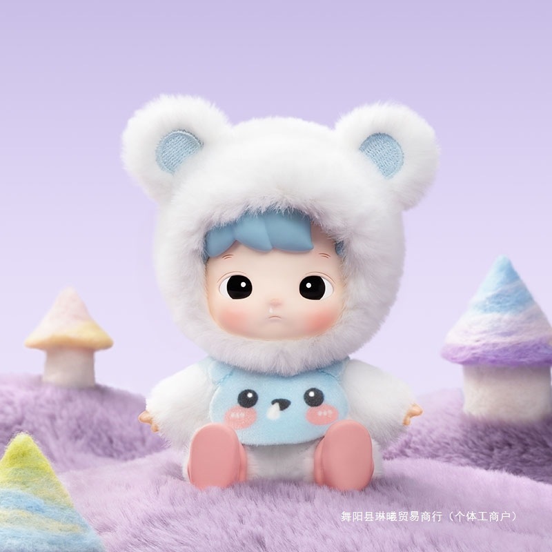 在庫あり】HACIPUPU アニマルステッカーシリーズ ビニールぬいぐるみ かわいい ギフト おもちゃ|undefined