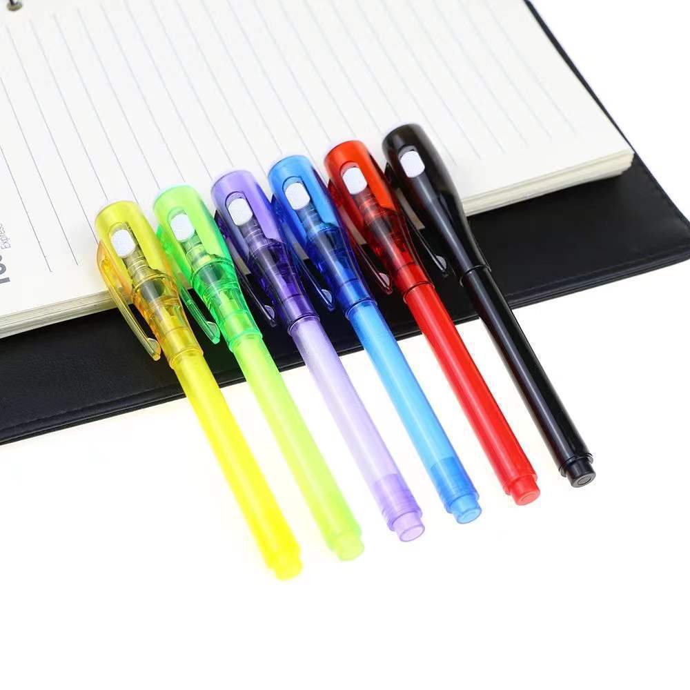 Multifuncional inspección de billetes publicitaria ultravioleta UV invisible lápiz fluorescente inkolor lápiz marcador