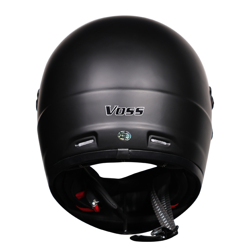 Casco completo retro personalizado 3C certificado casco retro coche eléctrico crucero casco retro hombres y mujeres casco completo personalizado