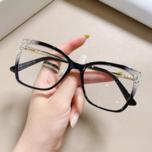 22跨境款时尚靓丽弹弓防护眼镜 TR90金属插针电脑护目眼镜框