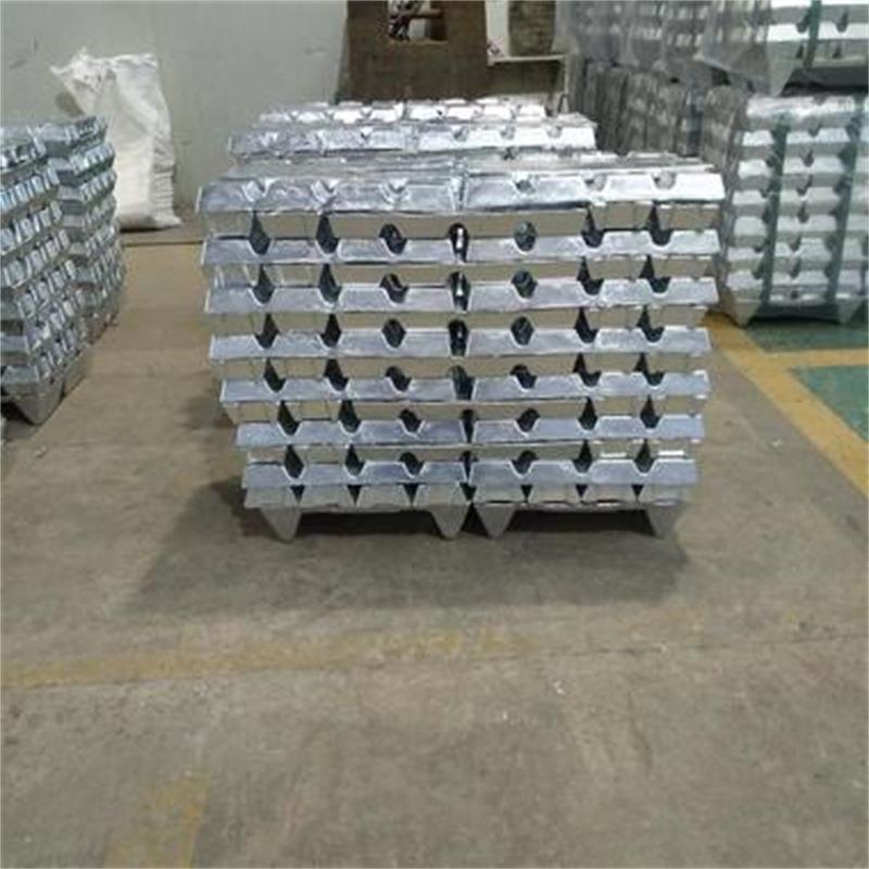 大量现货0#纯锌锭Zn99.95% 0号锌锭可提供环保报告5号锌合金