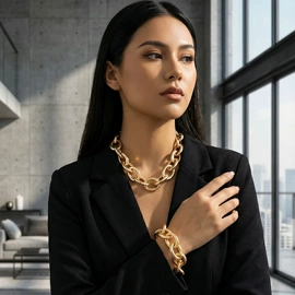 项链;耳钉;耳环