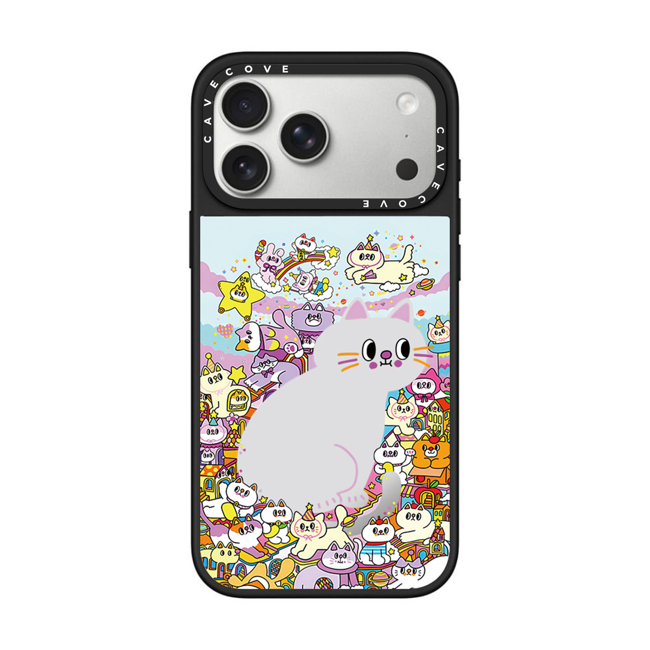 Messy Desk招财猫咪奇妙梦境苹果17promax手机壳15磁吸14可爱13潮