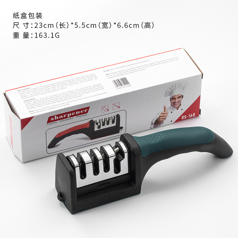 多功能磨刀神器磨刀石家用菜刀精磨商用快速磨刀器开刃工具三合一|undefined