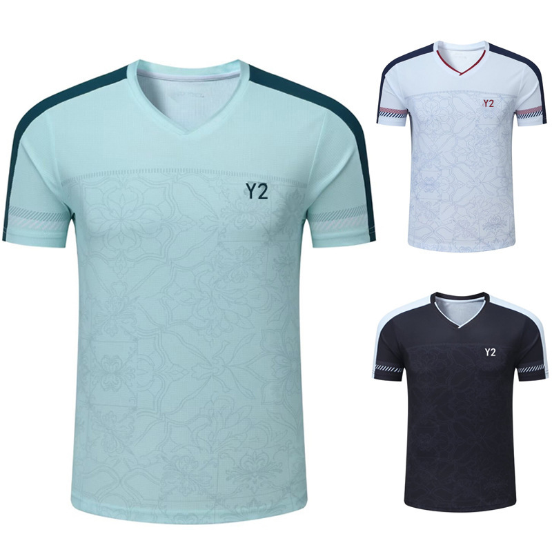 New Badminton Uniforms for Men and Women, Quick-Drying Tennis Shirts, Student and Children's Competition Training Uniforms, Group Purchase Summer 23097 New Badminton Uniforms for Men and Women, Quick-Drying Tennis Shirts, Student and Children's Competition Training Uniforms, Group Purchase Summer 23097