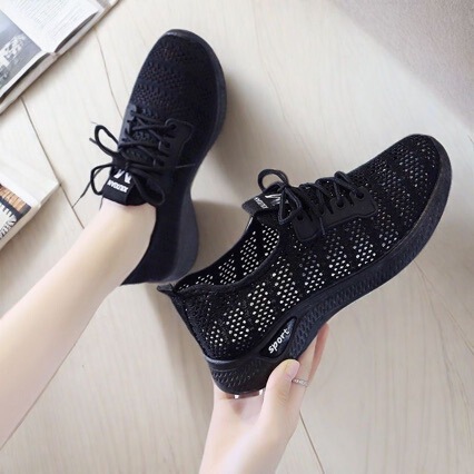 Summer Women's Sports Shoes, Soft-Soled Comfortable Sports Shoes, Hollow Sports Shoes, Work Shoes Summer Women's Sports Shoes, Soft-Soled Comfortable Sports Shoes, Hollow Sports Shoes, Work Shoes