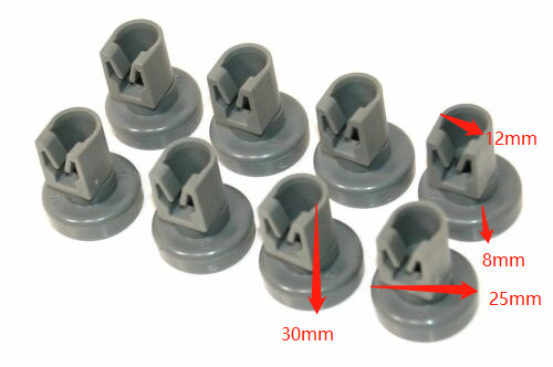 Suitable for Dishwashers Aeg Privileg, Zanussi Electrolux Dishwasher Upper Roller Dishwa