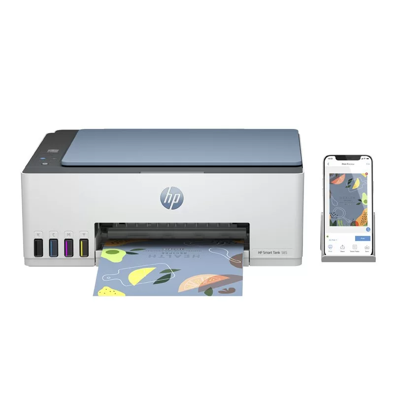 HP емкостной принтер 585A4 цветной струйный подключение для копирования и сканирования беспроводной печати с мобильного телефона можно добавить