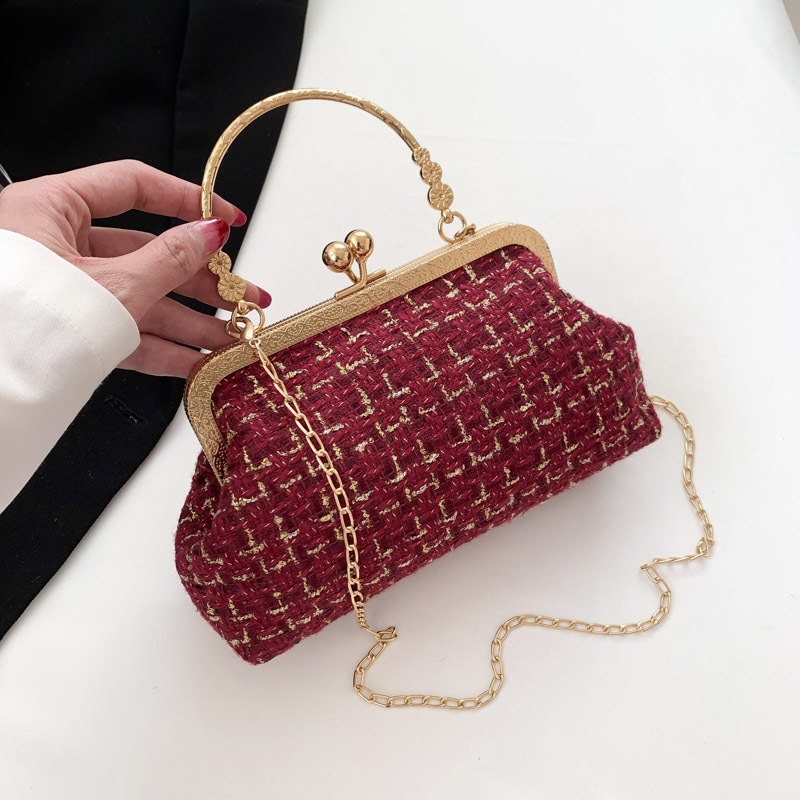 Fashion Chain Bag Autumn New Trend Simple Shoulder Bag Shell Bag Casual Crossbody Bag Women's Bag_voghion.com