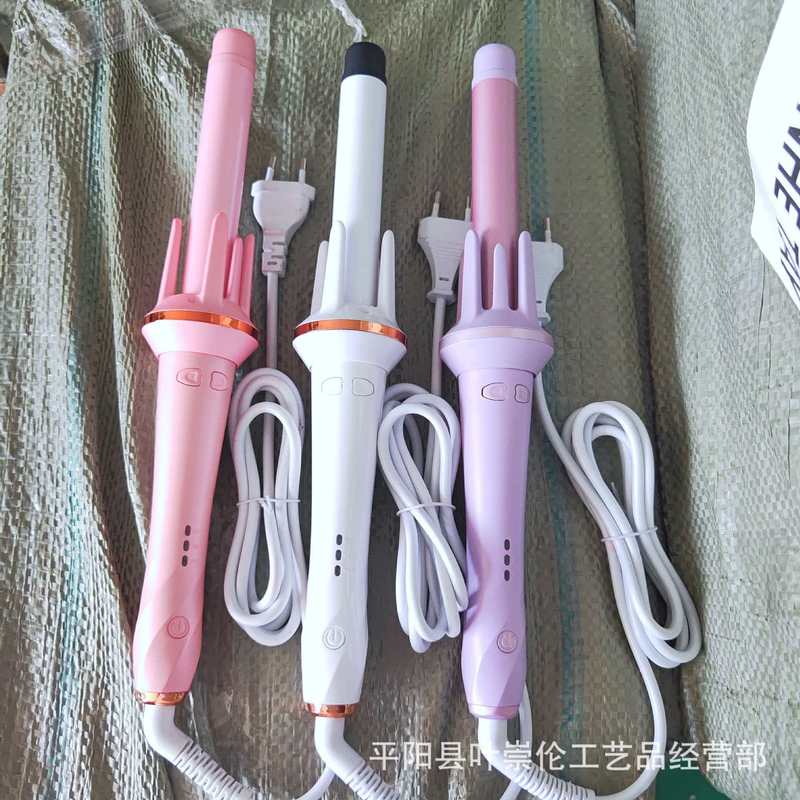 跨境新款电动卷发棒大波浪专用卷发器家用懒人卷发个护电器2025新|undefined
