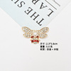 New alloy bee accessories DIY jewelry accessories mobile phone shell beauty stickers, shoes, shoes, bags bag accessories