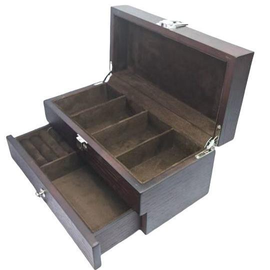 咖啡色首饰手表盒 (7)