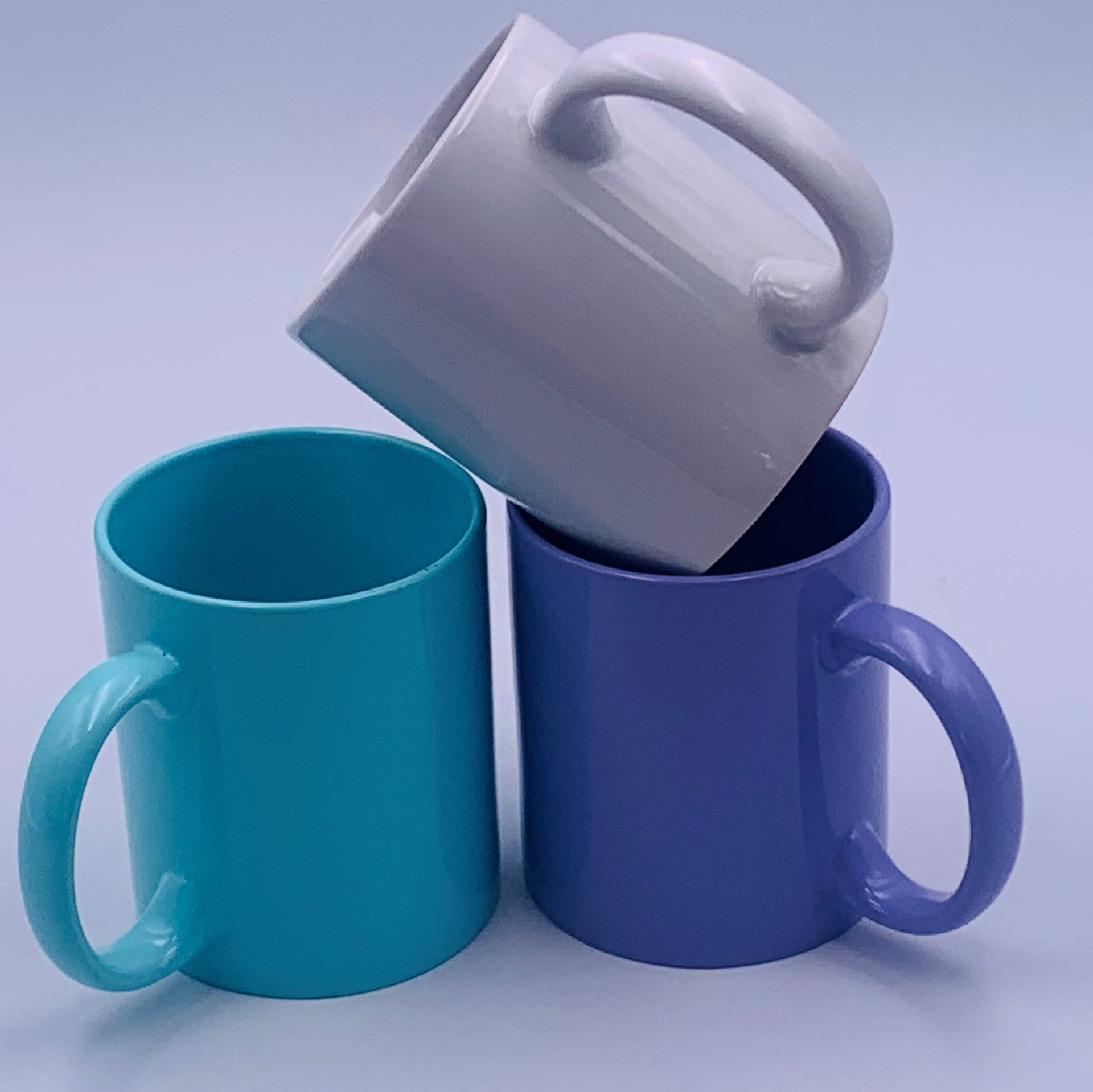 Tazas de cerámica creativas japonesas en el viento de Navidad parejas de oficina regalo taza de café de comercio exterior taza de esmalte de color