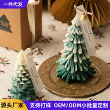 批发圣诞节新年香薰蜡烛礼物摆件伴手礼手工礼品跨境diy圣诞节蜡