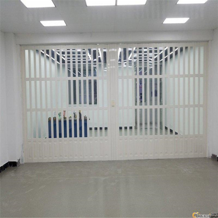 PVC folding plastic door partition kitchen toilet simple door shutter shrink folding sliding door
